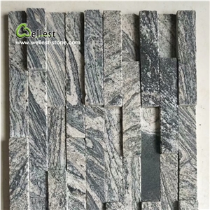 Juparana Grey Granite Cultured Stone Veneer for Exterior Wall Decor