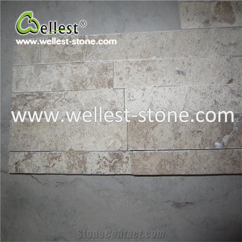 Limestone Stacked Stone Ledge Stone for Wall Cladding Wall Decor