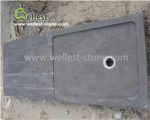 Various Of High-End Limestone Shower Base for Villa Resort Bathroom