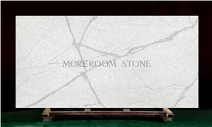 Calacatta White Quartz for Kitchen Countertops