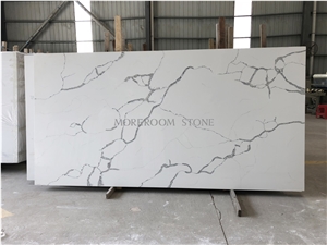 Hot Sale Calacatta White Marble Quartz Countertops