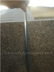 Polished New G664 Granite Countertop, Red Granite, Winggreen Stone