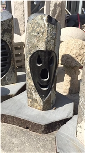 China Black Basalt Lanterns Lamps