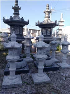 G603 Granite Kasuga Lanterns,Japanese Style Stone Lanterns,Tea Lantern
