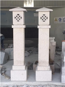 Granites Tall Lanterns, Lanterns on Pillars, Lanterns on Tall Basement