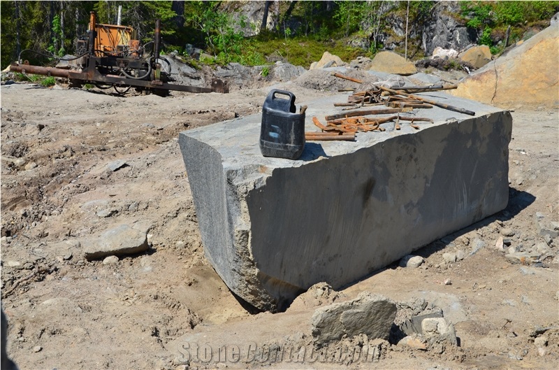 Black Gabbro Diabase Blocks