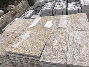 Chinese Golden Rusty Granite Mushroom Stone G682 Mushroom Stone