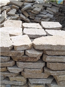 Golden Rusty Crazy Pavers,G682 Natural Split Paving Stone