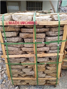 Golden Rusty Crazy Pavers,G682 Natural Split Paving Stone