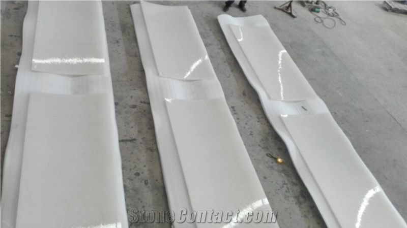 Laminated Jade Glass Slabs, Crystallized Stone