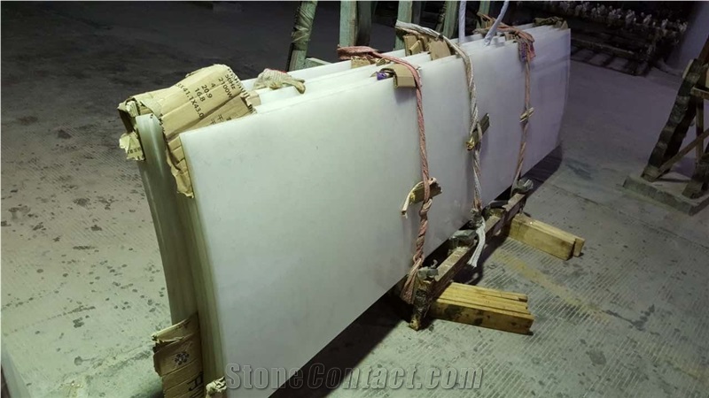 Laminated Jade Glass Slabs, Crystallized Stone
