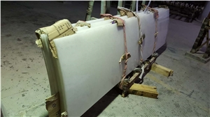 Laminated Jade Glass Slabs, Crystallized Stone