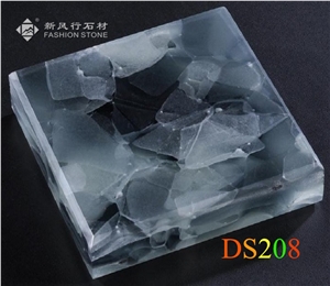 Laminated Jade Glass Slabs