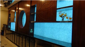 Laminated Jade Glass Slabs,Walling,Flooring,Interior & Exterior,Etc.