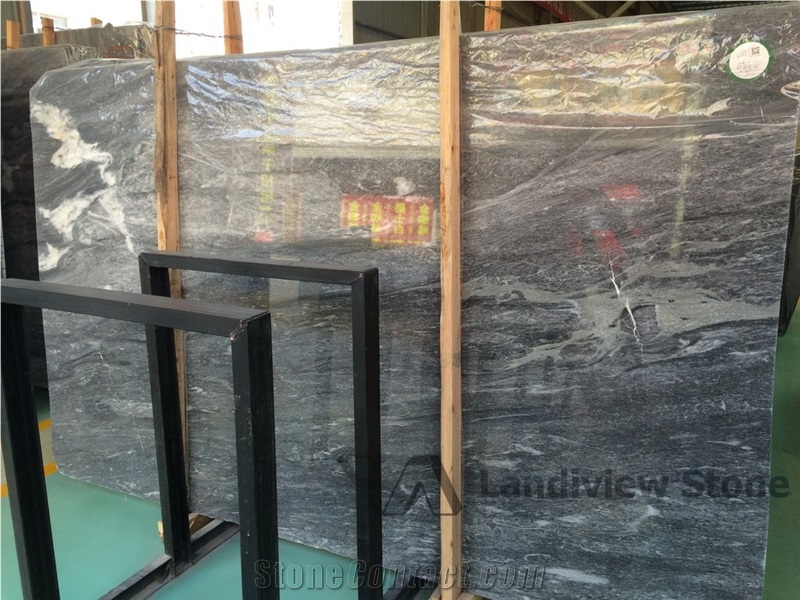 Aliveri Grey Marble Slabs & Tiles, Greece Grey Marble
