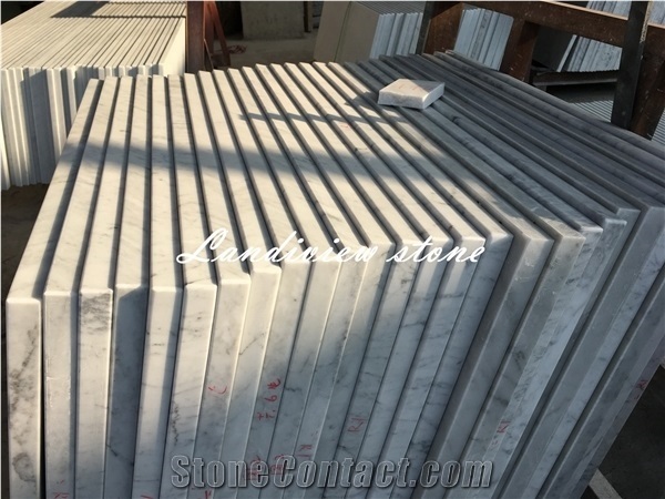 Bianco Carrara Bathroom Vanity Tops