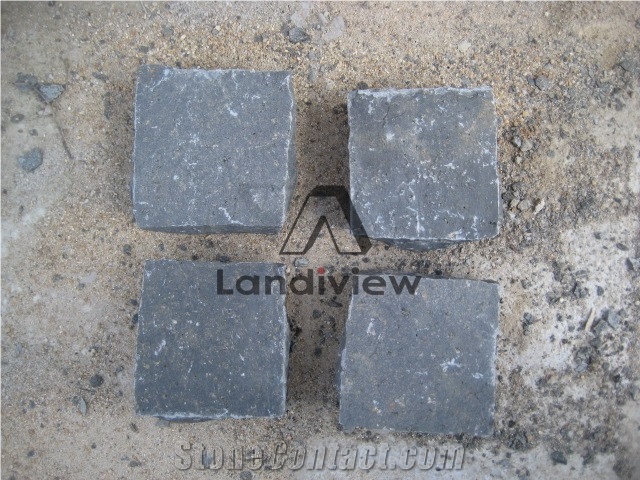 Bluestone Cobbles Natural Split Pavers Cube Stone