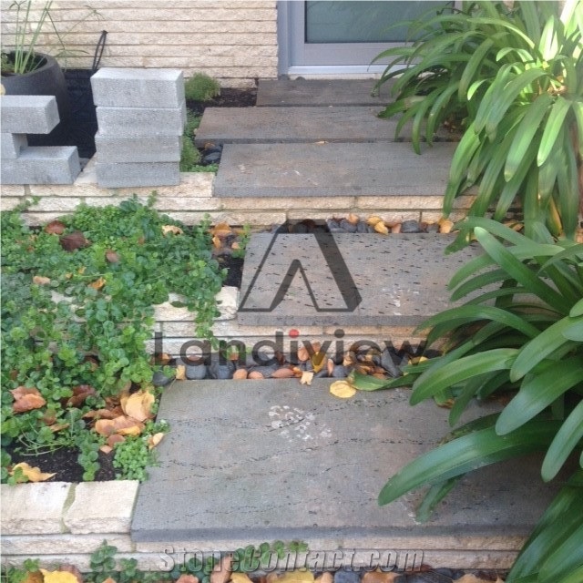 Bluestone Swimming Pool Coping Tiles Paving Many Holes