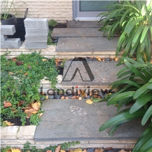 Bluestone Swimming Pool Coping Tiles Paving Many Holes