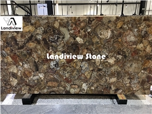 Desert Jasper Semiprecious Stones Tiles Slabs