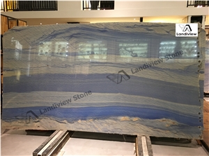 Luxury Stone Azul Macaubas Quartzite Tiles&Slabs Flooring&Walling