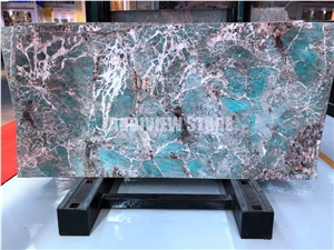 Polished Amazonite Granite Slabs for Granite Wall Floor Covering Tiles Polished Amazonite Granite Slabs for Granite Wall Floor Covering Tiles