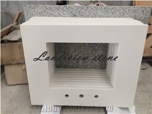 Pure White Quartz Vanity Tops, Pure White Quartz Bathroom Tops