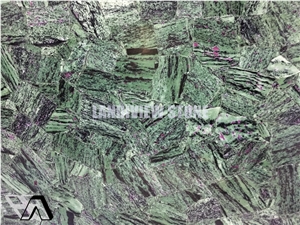 Red Emerald Semiprecious Tiles Slabs