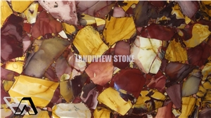 Red Jasper Semiprecious Stone Tiles Slabs