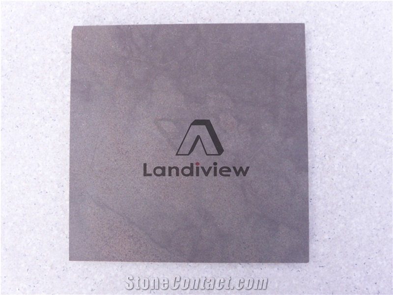 Sandstone Floor Covering Brown Stone Jumbo Pattern Ashlar Pattern