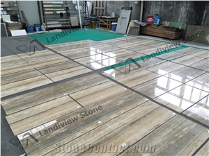 Stormy Gray Travertine Tiles, Silver Travertine Tiles