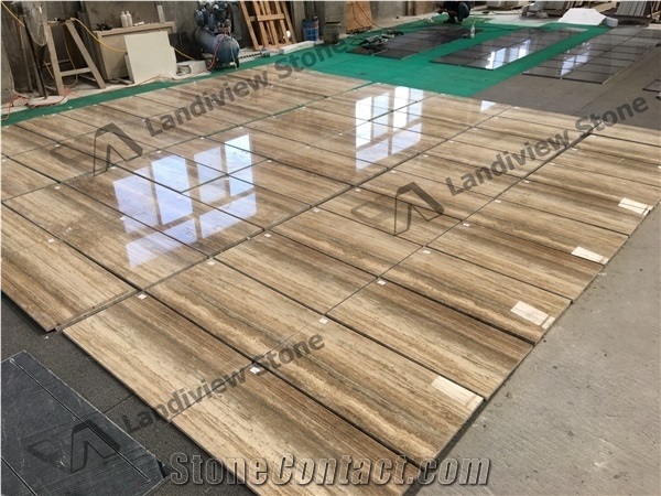 Stormy Gray Travertine Tiles, Silver Travertine Tiles