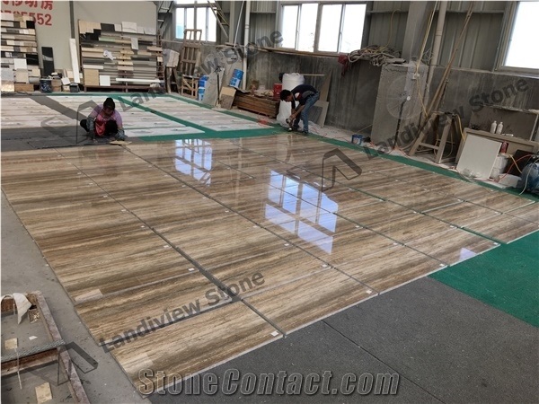 Stormy Gray Travertine Tiles, Silver Travertine Tiles