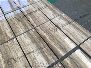 Stormy Gray Travertine Tiles, Silver Travertine Tiles