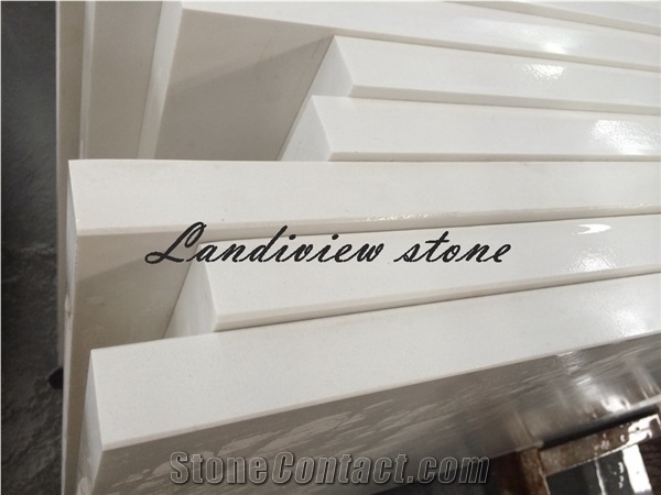 White Quartz Vanity Tops, White Quatz Bathroom Tops,Quartz Countertops