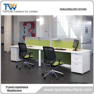 Furniture for Tall People Glass Computer Table Custom Size for Sale
