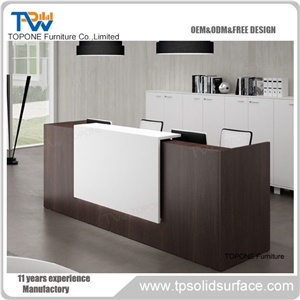 Manmade Quartz Stone Reception Counter/ Reception Desk