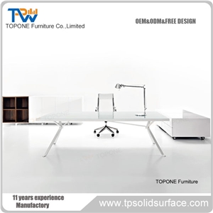 Modern Office Desk in Shenzhen Semi Circle Office Desk