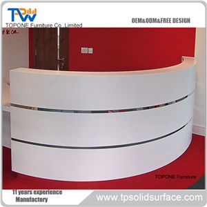 Pure Acrylic Solid Surface Reception Counter/China Troditional Style