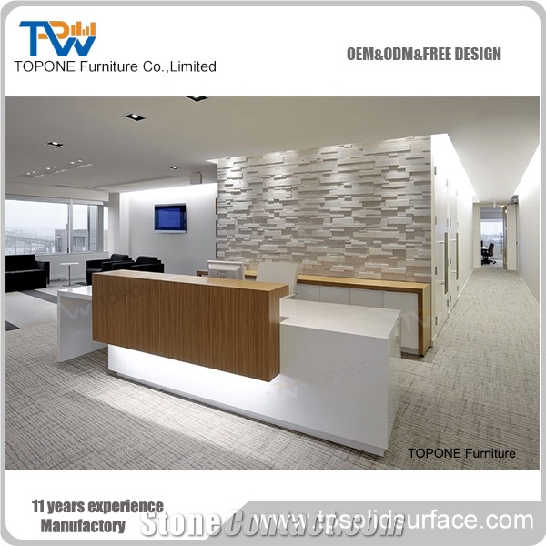 Reception Counter,Reception Desk Artificial Resin Tabletops