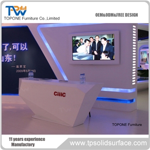 Reception Counter,Reception Desk Artificial Resin Tabletops