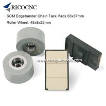 63x37mm Scm Chain Pads Edgebander Cnc Tracking Pads