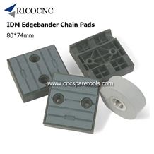 80x74mm Idm Edgebander Chain Pads Cnc Track Pads Converyor Pads