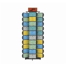 Rotating Mosaic Tile Sample Board Display Racks Stone Sample Stands
