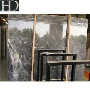 Hot Selling Galaxy Grey Marble Floor Tiles，Ocean Grey Marble Slabs