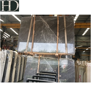 Hot Selling Galaxy Grey Marble Floor Tiles，Ocean Grey Marble Slabs
