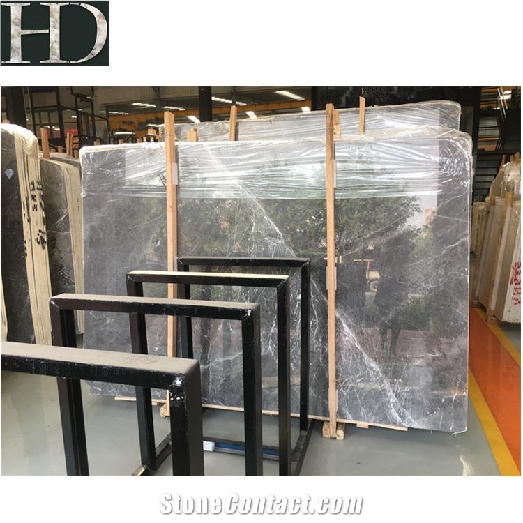 Hot Selling Galaxy Grey Marble Floor Tiles，Ocean Grey Marble Slabs