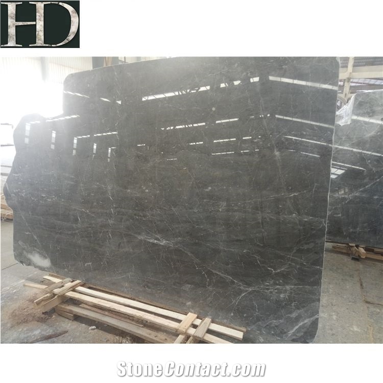 Hot Selling Galaxy Grey Marble Floor Tiles，Ocean Grey Marble Slabs
