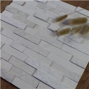 Limestone Split and Honed Mosaic Tile