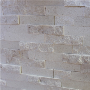Limestone Split and Honed Mosaic Tile